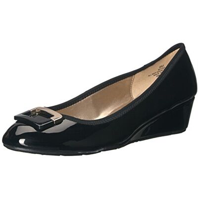 Bandolino Women's Tad Pump, Black Patent PU, 8 Bandolino Women's Tad Pump, Black Patent PU, 8