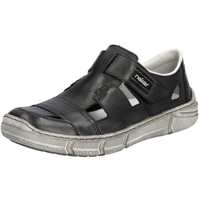 Rieker Herr 04050 halvskor, grå, 43 EU, GRÅ, 43 EU Rieker Herr 04050 halvskor, grå, 43 EU, GRÅ, 43 EU