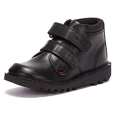 Kickers Pojkar Kick Scuff högskoleskor, Svart, 32 EU Kickers Pojkar Kick Scuff högskoleskor, Svart, 32 EU