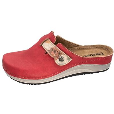 Fischer Markenschuh Fischer dam Jessica platt tofflor, körsbär, 40 EU, Körsbär, 40 EU Fischer Markenschuh Fischer dam Jessica platt tofflor, körsbär, 40 EU, Körsbär, 40 EU