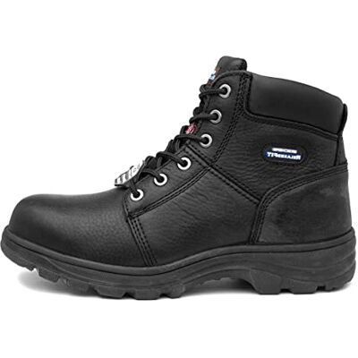 Skechers WORKSHIRE Herr Klassiska stövlar Militärkängor, Svart embossed läder, 44 EU Skechers WORKSHIRE Herr Klassiska stövlar Militärkängor, Svart embossed läder, 44 EU