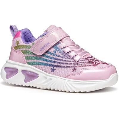 Geox J Assister Girl sneakers, rosa/flerfärgad, 30 EU, Rosa flerfärgad, 30 EU Geox J Assister Girl sneakers, rosa/flerfärgad, 30 EU, Rosa flerfärgad, 30 EU