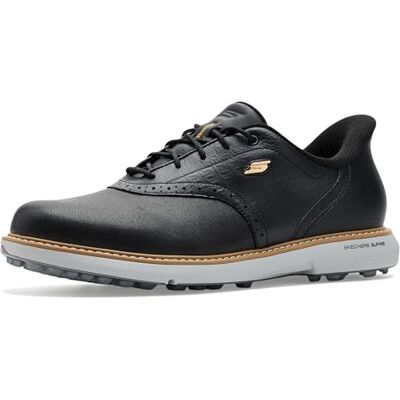 Skechers Dam Prestige Spikeless Slip-in Arch Fit Golf sko Sneaker, Svart/guld, 37 EU Skechers Dam Prestige Spikeless Slip-in Arch Fit Golf sko Sneaker, Svart/guld, 37 EU