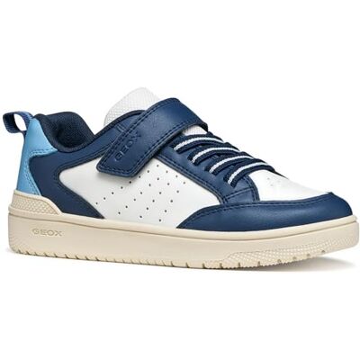 Geox J WASHIBA Boy A sneakers, vit/marinblå, 36 EU Geox J WASHIBA Boy A sneakers, vit/marinblå, 36 EU