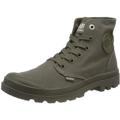 Palladium Monokrom Pampa, sneaker stövlar blandad, Färg: grön, 44.5 EU Palladium Monokrom Pampa, sneaker stövlar blandad, Färg: grön, 44.5 EU