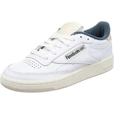Reebok CLUB C 85 dam Sneaker, Ftwr vita ringar blå F23 stuckatur, 35 EU Reebok CLUB C 85 dam Sneaker, Ftwr vita ringar blå F23 stuckatur, 35 EU