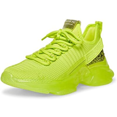 Steve Madden Maxima sneaker för kvinnor, gRÖN, 39 EU Steve Madden Maxima sneaker för kvinnor, gRÖN, 39 EU