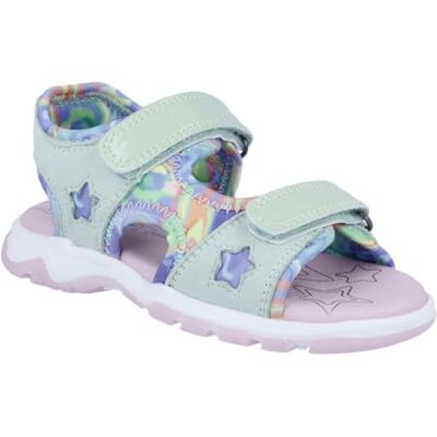 Richter barnskor pojkar flickor Leonie-sandaler, Pistacchio/Whirl MUL, 29 EU Richter barnskor pojkar flickor Leonie-sandaler, Pistacchio/Whirl MUL, 29 EU