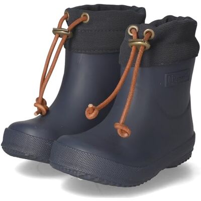 Bisgaard Unisex barn gummi båt-vinter baby gummistövlar, blå, 25 EU Bisgaard Unisex barn gummi båt-vinter baby gummistövlar, blå, 25 EU