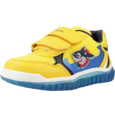 Geox B Lightyloo Boy A, babyskor för barn, Gul himmel, 22 EU Geox B Lightyloo Boy A, babyskor för barn, Gul himmel, 22 EU