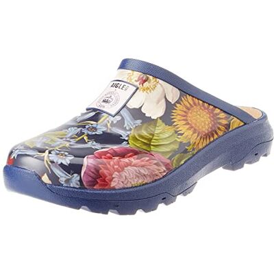 Aigle CorLAY Eagle tryck, toffel för dam, multibloom, 36 EU Aigle CorLAY Eagle tryck, toffel för dam, multibloom, 36 EU