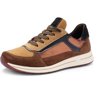 ARA dam Osaka 2.0 sneakers, mocka, biscuit, svart, 37 EU bred, Mocca Biscuit svart, 37 EU bred ARA dam Osaka 2.0 sneakers, mocka, biscuit, svart, 37 EU bred, Mocca Biscuit svart, 37 EU bred