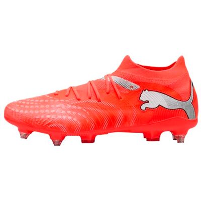 PUMA Blandad framtid 9 Match Mxsg fotbollssko, glödande röd vit svart silver, 41 EU, Glödande röd vit svart silver, 41 EU PUMA Blandad framtid 9 Match Mxsg fotbollssko, glödande röd vit svart silver, 41 EU, Glödande röd vit svart silver, 41 EU