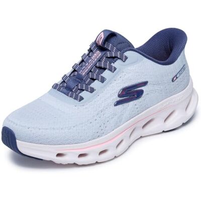 Skechers Dam GO Walk Glide-Step 2.0 Maria sneakers, Blå rosa, 5.5 UK Skechers Dam GO Walk Glide-Step 2.0 Maria sneakers, Blå rosa, 5.5 UK