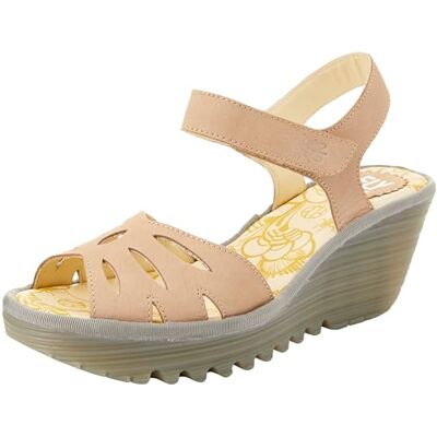 Fly London kvinnors YAZI479FLY Sandal, Taupe, 6 UK, Mullvadsbrunt, 36 EU Fly London kvinnors YAZI479FLY Sandal, Taupe, 6 UK, Mullvadsbrunt, 36 EU