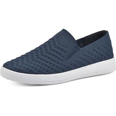 WHITE MOUNTAIN Dam mod sneaker, USA, Marinblått tyg 40 EU WHITE MOUNTAIN Dam mod sneaker, USA, Marinblått tyg 40 EU