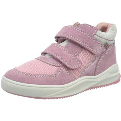 Richter Kinderschuhe Flickor Harry High Sneaker, Rosa Pulver Godis Vit 1101-25 Eu Richter Kinderschuhe Flickor Harry High Sneaker, Rosa Pulver Godis Vit 1101-25 Eu