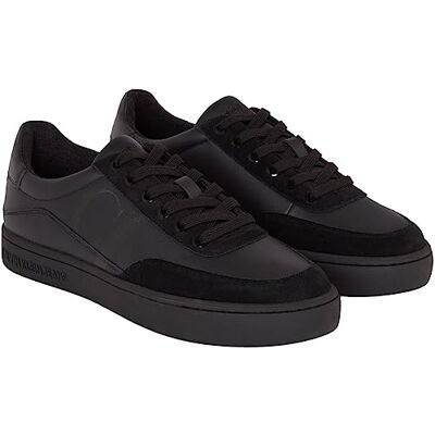 Calvin herr klassisk cupsole Bold Mono Sneaker, Trippel svart, 44 EU Calvin herr klassisk cupsole Bold Mono Sneaker, Trippel svart, 44 EU