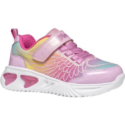 Geox J Assister Girl B, flickor, Rosa och flerfärgad, 34 EU Geox J Assister Girl B, flickor, Rosa och flerfärgad, 34 EU