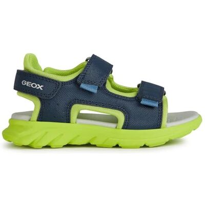 Geox J AIRADYUM BO sandal, marinblå/lime, Marinblå lime, 39 EU Geox J AIRADYUM BO sandal, marinblå/lime, Marinblå lime, 39 EU