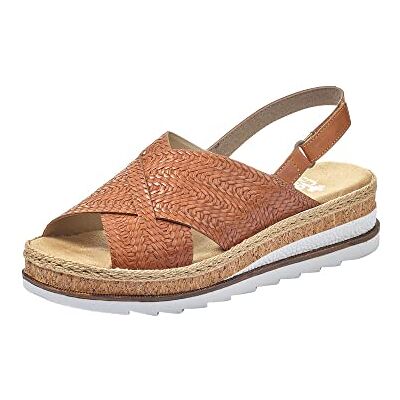 Rieker dam V79b4 sandaler, Brun Cayenne 25 brun 39 EU Rieker dam V79b4 sandaler, Brun Cayenne 25 brun 39 EU