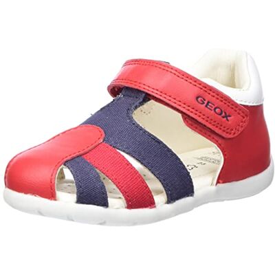 Geox Baby pojkar B ELTHAN pojksandal, RED/DK marinblå, 18 EU, Röd mörk marinblå, 18 EU Geox Baby pojkar B ELTHAN pojksandal, RED/DK marinblå, 18 EU, Röd mörk marinblå, 18 EU
