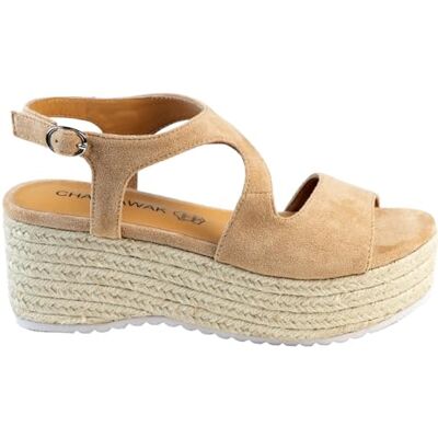 CHATTAWAK Dam 18HJOSTAVBEIGE38 Klacksandal, beige, 38 EU, Beige färg, 38 EU CHATTAWAK Dam 18HJOSTAVBEIGE38 Klacksandal, beige, 38 EU, Beige färg, 38 EU