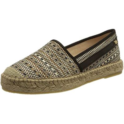Fred de la Bretoniere Damer Frs1229 sandal, Beige sand svart, 37 EU Fred de la Bretoniere Damer Frs1229 sandal, Beige sand svart, 37 EU