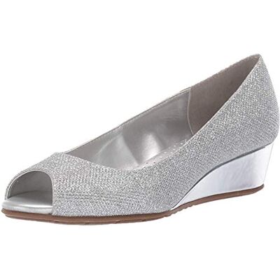 Bandolino Womens Candra Silver Glamour 7.5 M Bandolino Womens Candra Silver Glamour 7.5 M