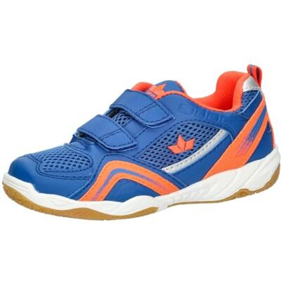 Lico Pojkar unisex barn njut av V hallsneakers, blå/orange, 27 EU Lico Pojkar unisex barn njut av V hallsneakers, blå/orange, 27 EU
