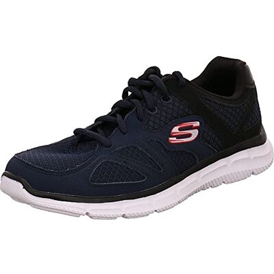 Skechers Herr Verse Flashpoint Oxford, Svart marinblå svart, 45 EU Skechers Herr Verse Flashpoint Oxford, Svart marinblå svart, 45 EU