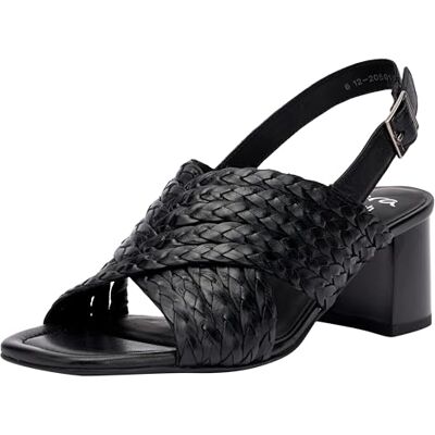 ARA Damer Brighton sandaler, svart, 41,5 EU breda, svart, 41.5 EU Weit ARA Damer Brighton sandaler, svart, 41,5 EU breda, svart, 41.5 EU Weit