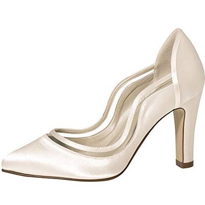 Rainbow Club Brudskor Farrah – dampumps vadderade, elfenben/kräm, satin, Elfenben kräm, 36.5 EU Rainbow Club Brudskor Farrah – dampumps vadderade, elfenben/kräm, satin, Elfenben kräm, 36.5 EU