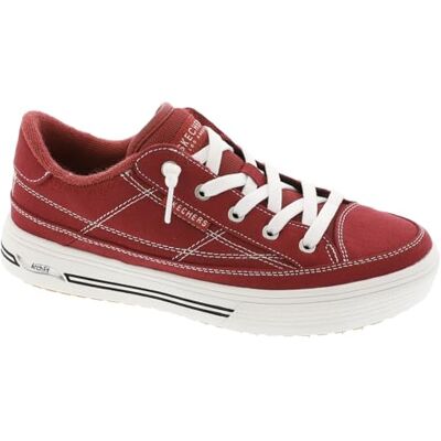 Skechers Arch Fit Arcade-Arcata sneakers, röd/utflykt, enfärgad (Getaway Solids), 35 EU bred, Röd utflykt enfärgad Getaway Solids, 35 EU bred Skechers Arch Fit Arcade-Arcata sneakers, röd/utflykt, enfärgad (Getaway Solids), 35 EU bred, Röd utflykt enfärgad Getaway Solids, 35 EU bred