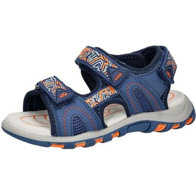 Lico Luca V sandaler, marinblå/grå/orange, 31 EU Lico Luca V sandaler, marinblå/grå/orange, 31 EU