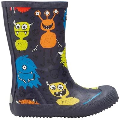 Viking Unisex barn Indie Print Rain Boot, Blå Multifärgad 23 EU Viking Unisex barn Indie Print Rain Boot, Blå Multifärgad 23 EU