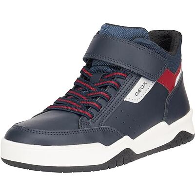 Geox Pojkar J Perth Boy B sneakers, Marinblå röd, 36 EU Geox Pojkar J Perth Boy B sneakers, Marinblå röd, 36 EU