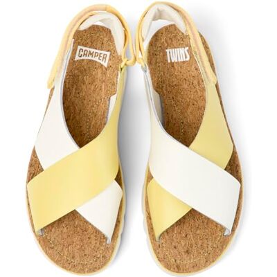Camper Dam TWS platt sandal, flerfärgad, 40 EU Camper Dam TWS platt sandal, flerfärgad, 40 EU