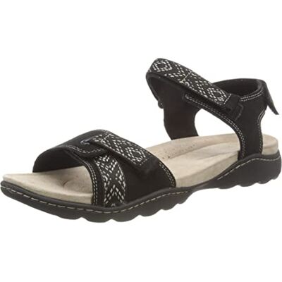 Clarks Dam Amanda Sprint Sport Sandal, Black SDE, 40 EU, Svart Sde, 40 EU Clarks Dam Amanda Sprint Sport Sandal, Black SDE, 40 EU, Svart Sde, 40 EU