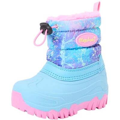 Playshoes vinterbootie regnbåge unisex barn snöstövlar, Turkos regnbåge, 22/23 EU Playshoes vinterbootie regnbåge unisex barn snöstövlar, Turkos regnbåge, 22/23 EU