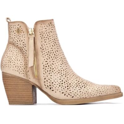 XTI Dam 145037 Oxford stövlar, beige, 39 EU XTI Dam 145037 Oxford stövlar, beige, 39 EU