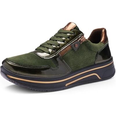 ARA dam Sapporo 3.0 sneakers, skogsgrön, fango, mocca, 44 EU bred, Forest Fango Mocca, 44 EU bred ARA dam Sapporo 3.0 sneakers, skogsgrön, fango, mocca, 44 EU bred, Forest Fango Mocca, 44 EU bred