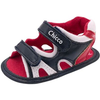 Chicco Sandaler med dubbel kardborreband, pojke 0-24, 15 EU, Blå, 15 EU Chicco Sandaler med dubbel kardborreband, pojke 0-24, 15 EU, Blå, 15 EU