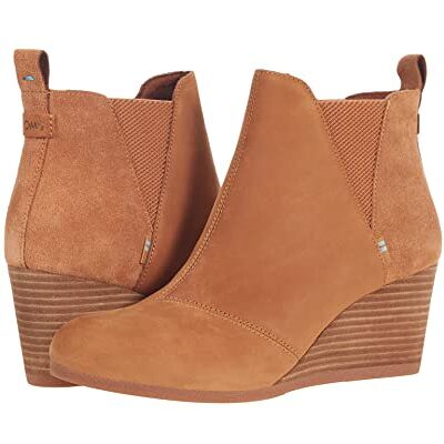 TOMS Dam Makenna Mid Calf Boot, Garvad mocka, 41 EU TOMS Dam Makenna Mid Calf Boot, Garvad mocka, 41 EU