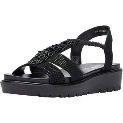 ARA Damer Bilbao sandaler, svart, 39 EU, svart, 39 EU ARA Damer Bilbao sandaler, svart, 39 EU, svart, 39 EU