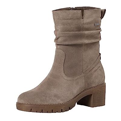 Tamaris Comfort Dam 8-86411-41 läder komfort passform utbytbar fotbädd Duotex varm fodrad låg klack stövletter, toupe, 36 EU Weit Tamaris Comfort Dam 8-86411-41 läder komfort passform utbytbar fotbädd Duotex varm fodrad låg klack stövletter, toupe, 36 EU Weit