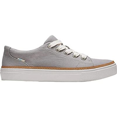 TOMS Dam Alex Sneaker, Drizzle grå kanvas, 37.5 EU TOMS Dam Alex Sneaker, Drizzle grå kanvas, 37.5 EU