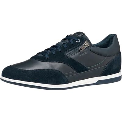 Geox Herr U Renan A sneakers, marinblå, 41 EU Geox Herr U Renan A sneakers, marinblå, 41 EU