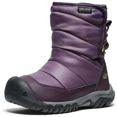KEEN Puffrider Waterproof, Snow Boots, Black Plum/Daiquiri Green, 27 EU, Black Plum Daiquiri Green, 27 EU KEEN Puffrider Waterproof, Snow Boots, Black Plum/Daiquiri Green, 27 EU, Black Plum Daiquiri Green, 27 EU