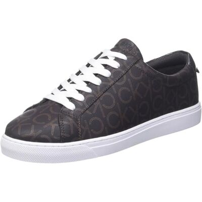 Calvin Women's Gules2 Sneaker, Espresso Logo, 9 Calvin Women's Gules2 Sneaker, Espresso Logo, 9